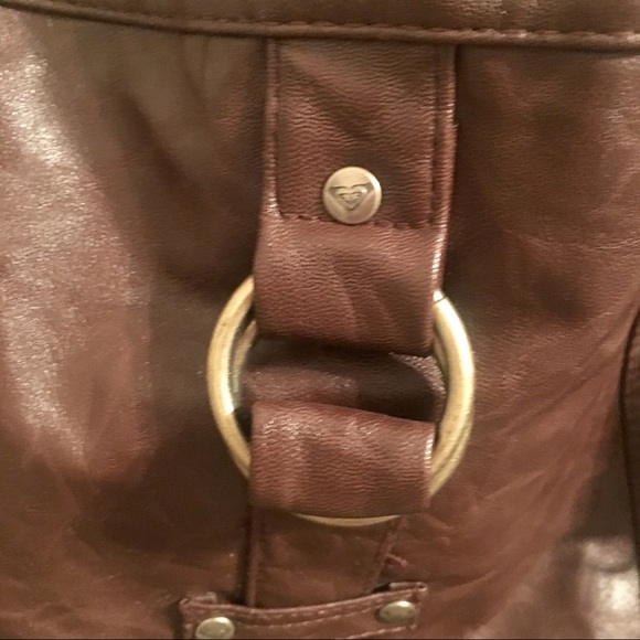 ROXY Cross-Body Bag - Brown with front pockets - Picture 4 of 7
